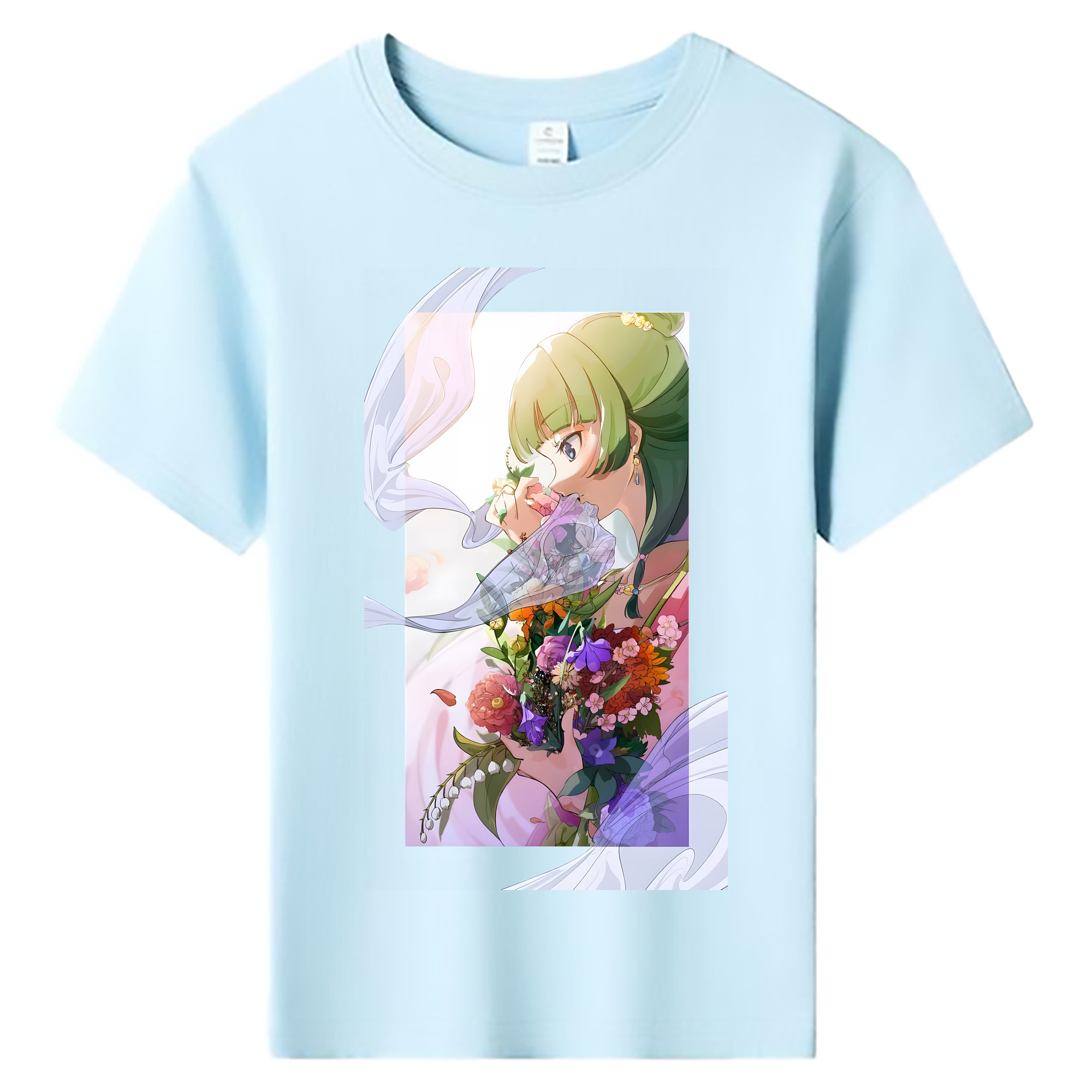 （画像用） 薬屋のひとりごと The Apothecary Diaries 綿100％キッズTシャツ（フロントプリント）